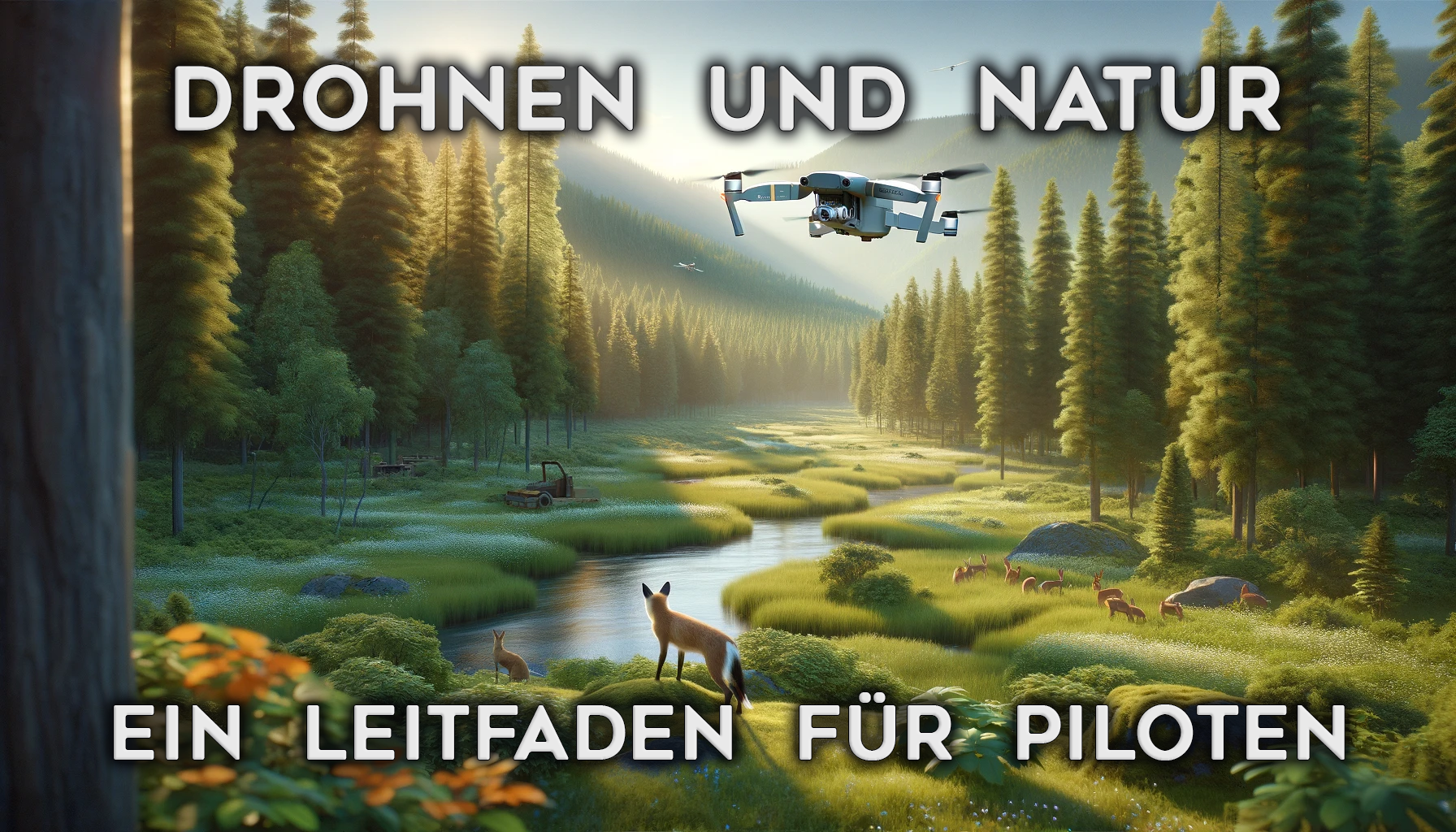 Drohnen und die Natur - ein Leitfaden für Drohnenpiloten